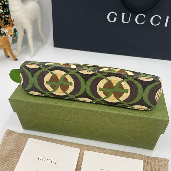 Unisex Gucci, leather case made in Italy - Picture 3 of 8